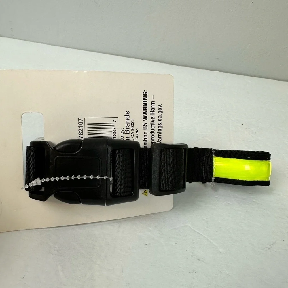 LED Reflective Pet Collar Sz S